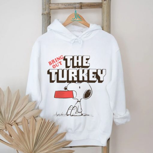 Snoopy The Peanuts bring out the Turkey shirt