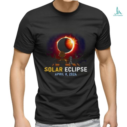 Snoopy and Solar Eclipse 2024 Shirt