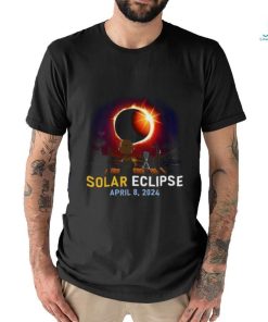 Snoopy and Solar Eclipse 2024 Shirt