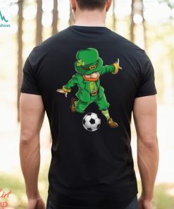 Soccer Leprechaun St Patricks Day Boys Girls Sports Shirt