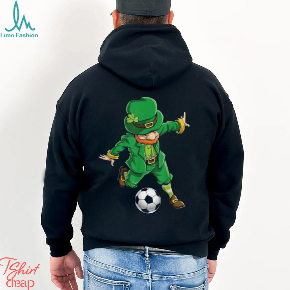 Soccer Leprechaun St Patricks Day Boys Girls Sports Shirt Soccer Leprechaun St Patricks Day Boys Girls Sports Shirt