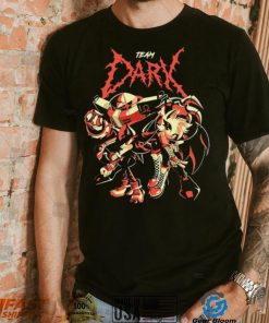 Sonic the Hedgehog cartoon team dark characters shirt