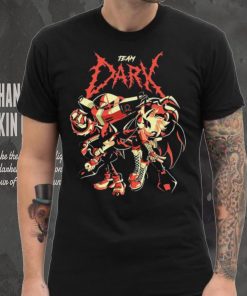 Sonic the Hedgehog cartoon team dark characters shirt