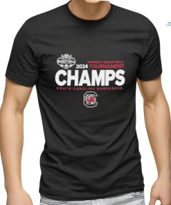 South Carolina Gamecocks 2024 SEC Women’s Basketball Conference Tournament Champions Locker Room T Shirt