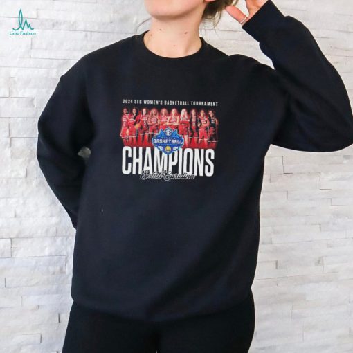South Carolina Gamecocks 2024 SEC Women’s Basketball Tournament Champions shirt