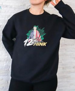 South Florida Bulls Hunter Mink 12 USA flag shirt