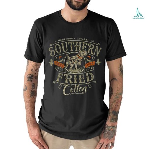 Southern Fried Cotton Southern Camo Filled Pointer Short Sleeve Comfort Colors Graphite Graphic T shirt