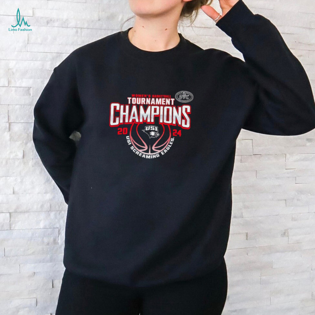 Southern Indiana Screaming Eagles 2024 OVC women’s basketball conference tournament champions shirt Southern Indiana Screaming Eagles 2024 OVC women’s basketball conference tournament champions shirt
