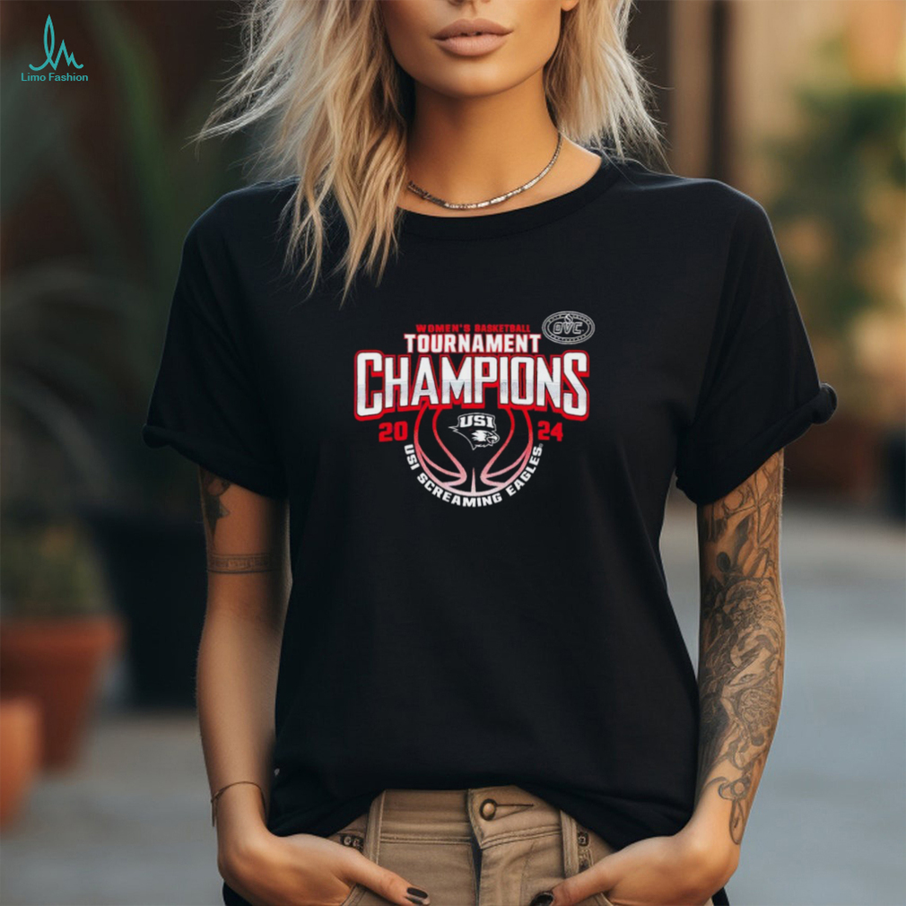 Southern Indiana Screaming Eagles 2024 OVC women’s basketball conference tournament champions shirt Southern Indiana Screaming Eagles 2024 OVC women’s basketball conference tournament champions shirt