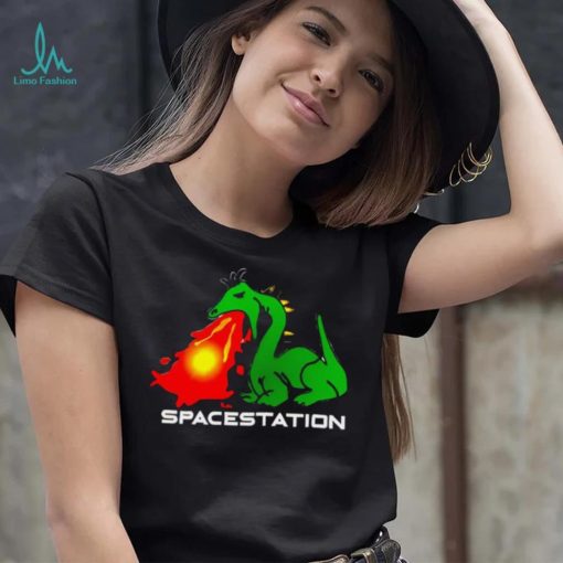 Spacestation Dragon shirt
