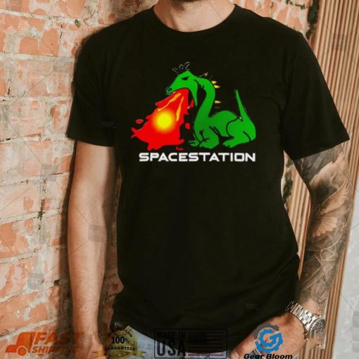 Spacestation Dragon shirt
