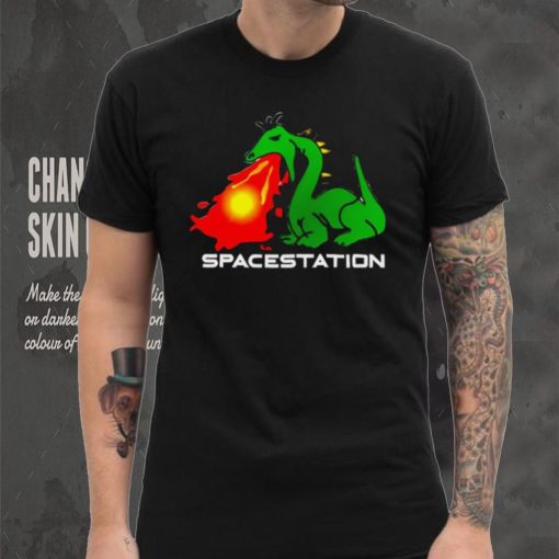 Spacestation Dragon shirt