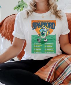 Spafford summer 2024 tour poster shirt
