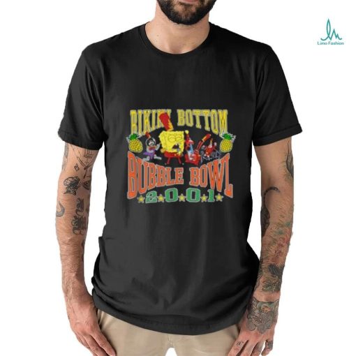 SpongeBob SquarePants Bikini Bottom Bubble Bowl 2001 V2 T Shirt
