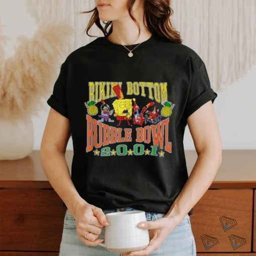 SpongeBob SquarePants Bikini Bottom Bubble Bowl 2001 V2 T Shirt
