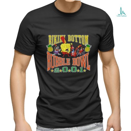 SpongeBob SquarePants Bikini Bottom Bubble Bowl 2001 V2 T Shirt