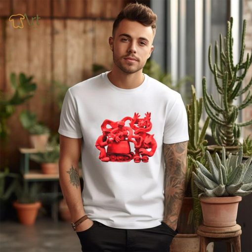 Spookywoods red war shirt
