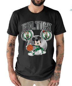 Sports NBA Basketball Boston Celtics Mickey Disney Unisex Shirt