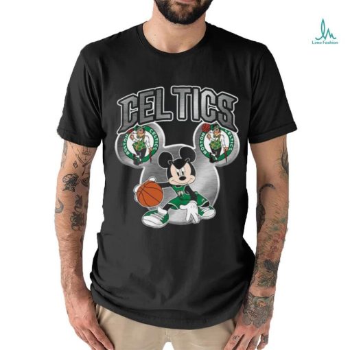 Sports NBA Basketball Boston Celtics Mickey Disney Unisex Shirt