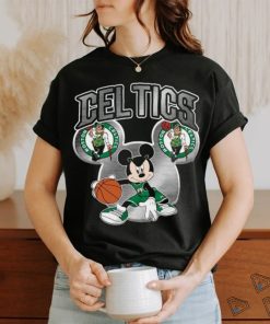 Sports NBA Basketball Boston Celtics Mickey Disney Unisex Shirt