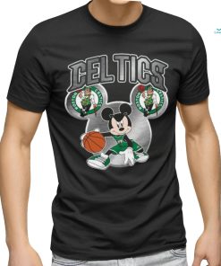 Sports NBA Basketball Boston Celtics Mickey Disney Unisex Shirt
