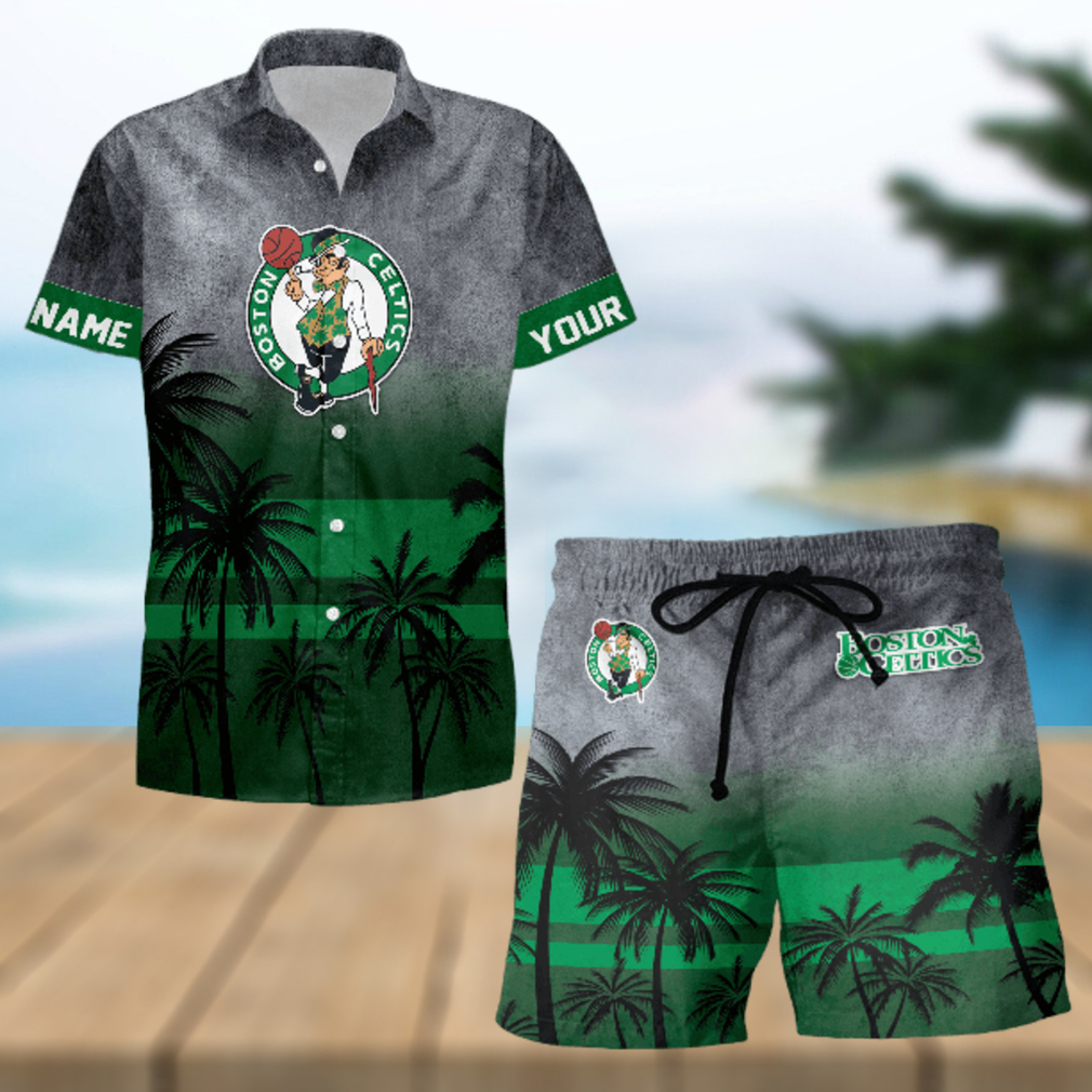 Sportwearmerch Boston Celtics NBA Personalized Hawaiian Shirt And Short Pants For Fan Sportwearmerch Boston Celtics NBA Personalized Hawaiian Shirt And Short Pants For Fan