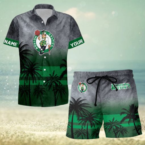 Sportwearmerch Boston Celtics NBA Personalized Hawaiian Shirt And Short Pants For Fan
