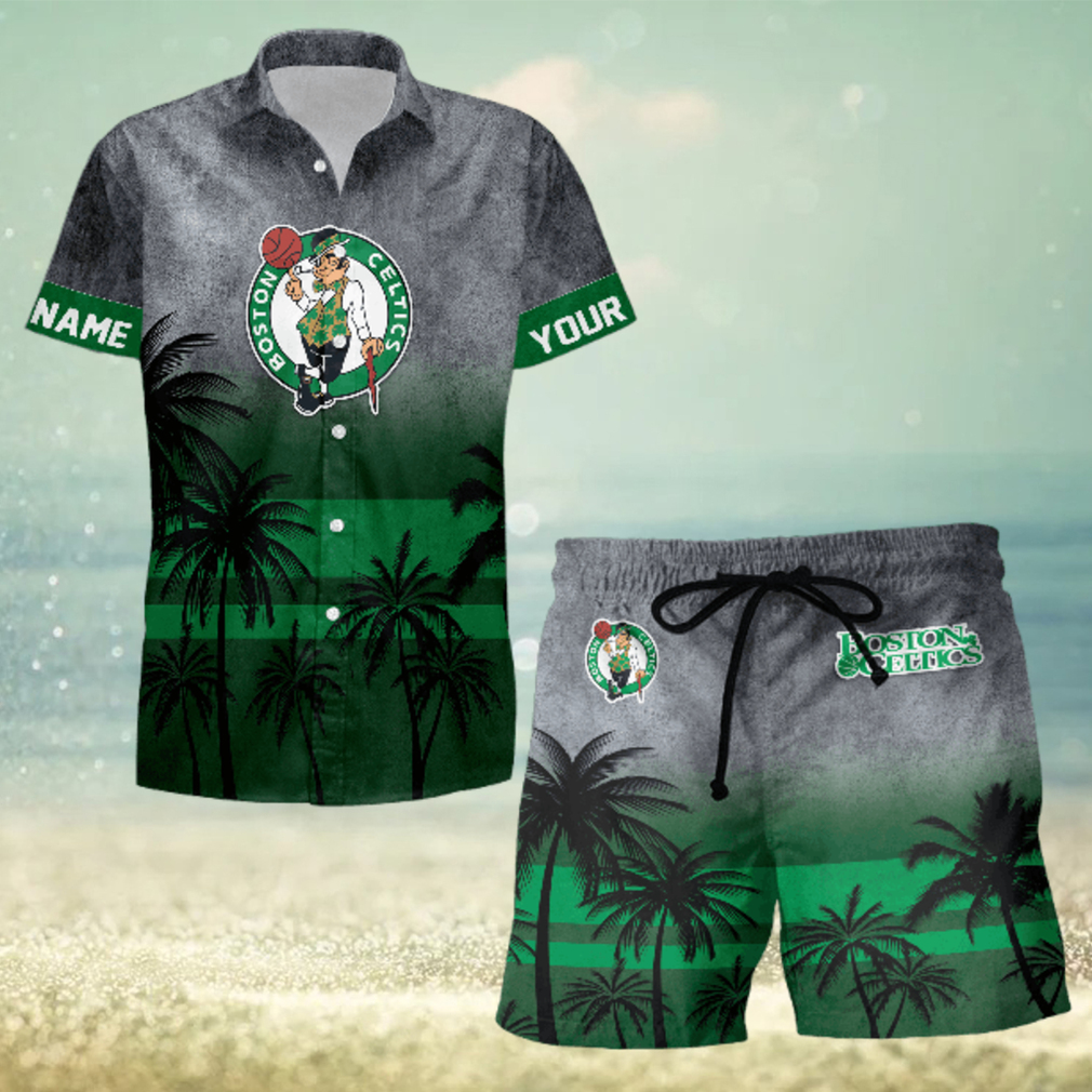Sportwearmerch Boston Celtics NBA Personalized Hawaiian Shirt And Short Pants For Fan Sportwearmerch Boston Celtics NBA Personalized Hawaiian Shirt And Short Pants For Fan
