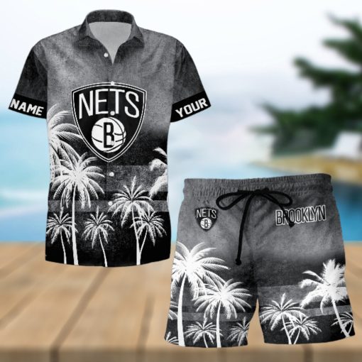 Sportwearmerch Brooklyn Nets NBA Personalized Hawaiian Shirt And Short Pants For Fan