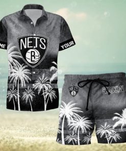 Sportwearmerch Brooklyn Nets NBA Personalized Hawaiian Shirt And Short Pants For Fan