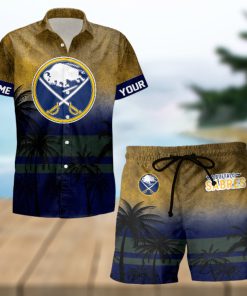 Sportwearmerch Buffalo Sabres NHL Special Personalized Hawaiian And Short Pants Cocconut Pattern For Fan