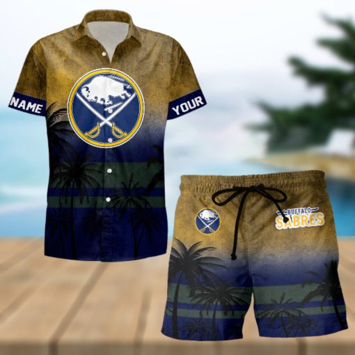 Sportwearmerch Buffalo Sabres NHL Special Personalized Hawaiian And Short Pants Cocconut Pattern For Fan