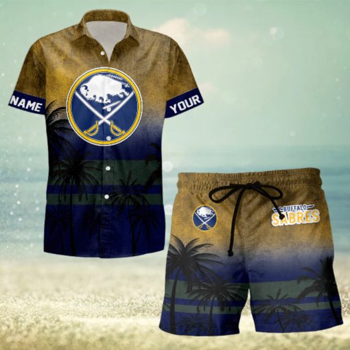 Sportwearmerch Buffalo Sabres NHL Special Personalized Hawaiian And Short Pants Cocconut Pattern For Fan