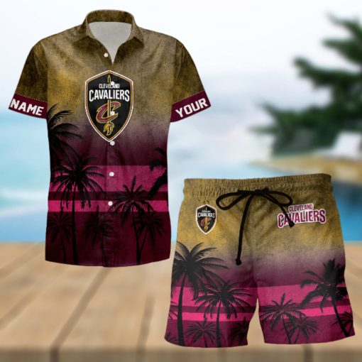 Sportwearmerch Cleveland Cavaliers NBA Personalized Hawaiian Shirt And Short Pants For Fan