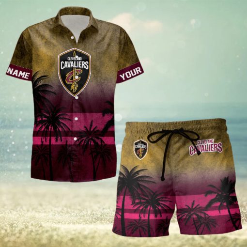 Sportwearmerch Cleveland Cavaliers NBA Personalized Hawaiian Shirt And Short Pants For Fan
