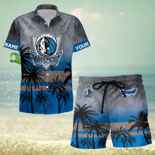 Sportwearmerch Dallas Mavericks NBA Personalized Hawaiian Shirt And Short Pants For Fan