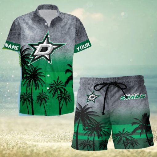 Sportwearmerch Dallas Stars NHL Special Personalized Hawaiian And Short Pants Cocconut Pattern For Fan