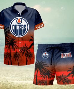 Sportwearmerch Edmonton Oilers NHL Special Personalized Hawaiian And Short Pants Cocconut Pattern For Fan