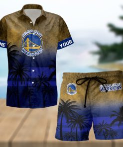 Sportwearmerch Golden State Warriors NBA Personalized Hawaiian Shirt And Short Pants For Fan