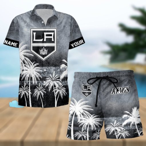 Sportwearmerch Los Angeles Kings NHL Special Personalized Hawaiian And Short Pants Cocconut Pattern For Fan
