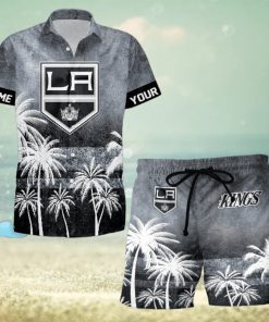 Sportwearmerch Los Angeles Kings NHL Special Personalized Hawaiian And Short Pants Cocconut Pattern For Fan