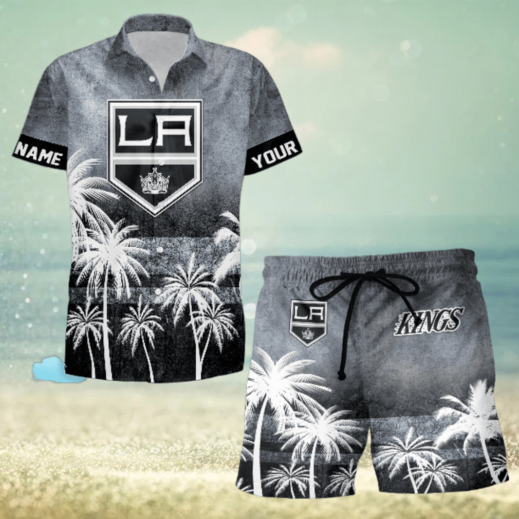 Sportwearmerch Los Angeles Kings NHL Special Personalized Hawaiian And Short Pants Cocconut Pattern For Fan Sportwearmerch Los Angeles Kings NHL Special Personalized Hawaiian And Short Pants Cocconut Pattern For Fan