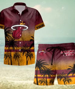 Sportwearmerch Miami Heat NBA Personalized Hawaiian Shirt And Short Pants For Fan