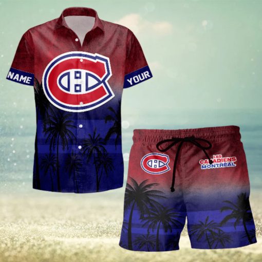 Sportwearmerch Montreal Canadiens NHL Special Personalized Hawaiian And Short Pants Cocconut Pattern For Fan