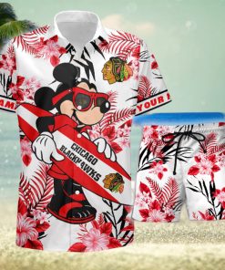 Sportwearmerch NHL San Jose Sharks Hawaiian Shirt Short Pants For Fan