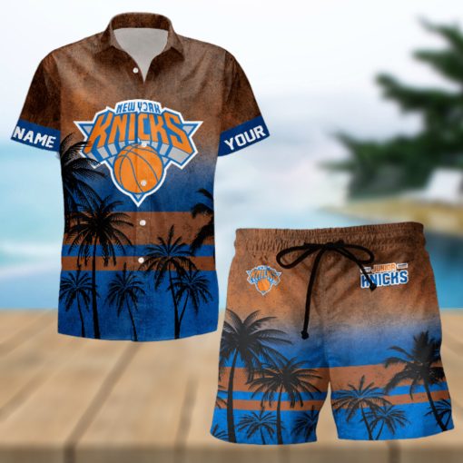 Sportwearmerch New York Knicks NBA Personalized Hawaiian Shirt And Short Pants For Fan