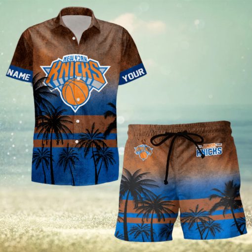 Sportwearmerch New York Knicks NBA Personalized Hawaiian Shirt And Short Pants For Fan