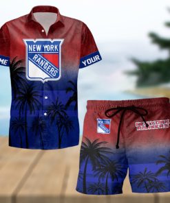 Sportwearmerch New York Rangers NHL Special Personalized Hawaiian And Short Pants Cocconut Pattern For Fan