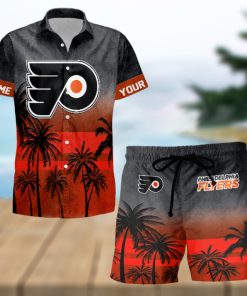 Sportwearmerch Philadelphia Flyers NHL Special Personalized Hawaiian And Short Pants Cocconut Pattern For Fan