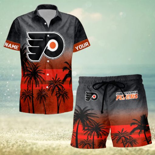 Sportwearmerch Philadelphia Flyers NHL Special Personalized Hawaiian And Short Pants Cocconut Pattern For Fan